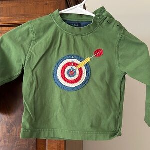 Mini Boden Archery Long Sleeve Tee 18-24 mos